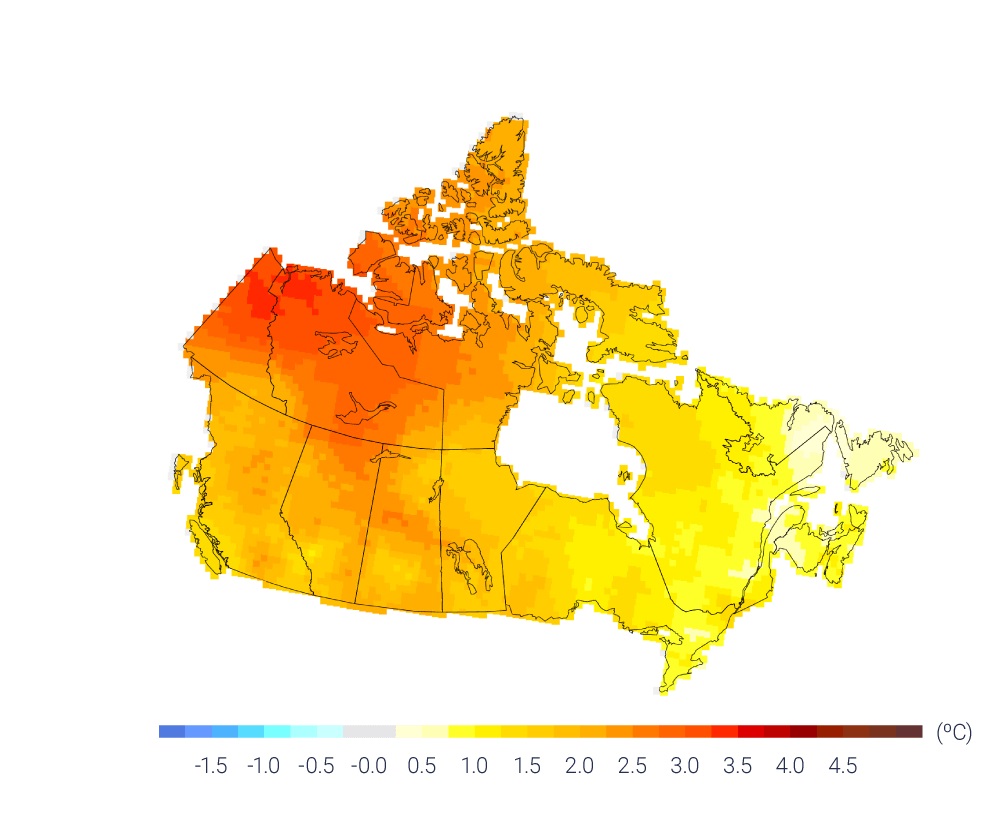 گرمایش زمین در کانادا